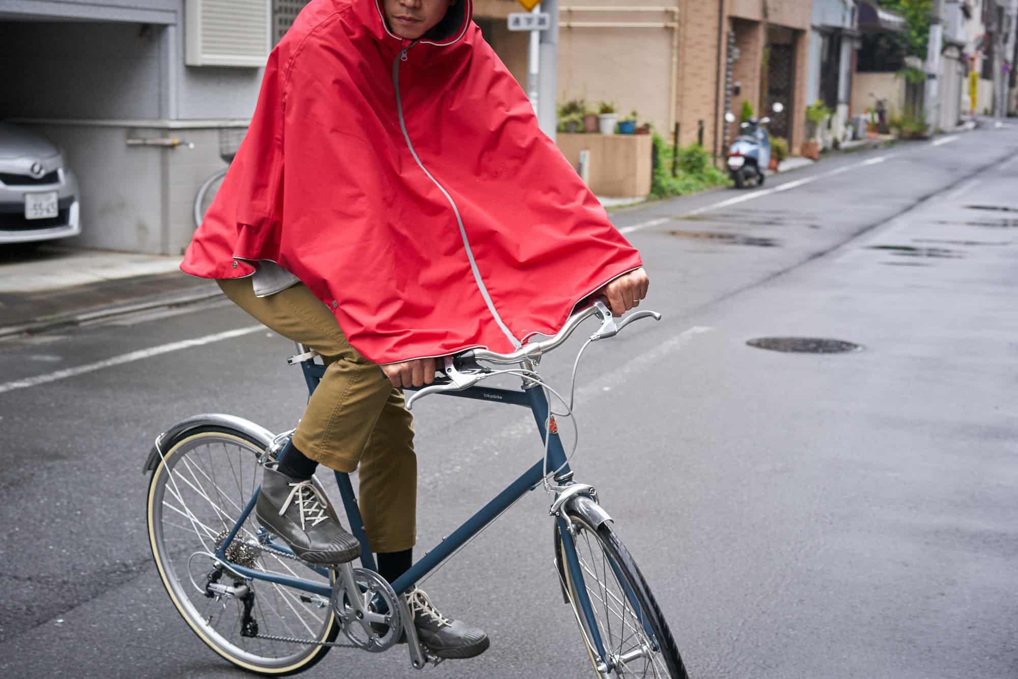 雨の日を快適に】vol.1 Ottoのポンチョ - トーキョーバイク
