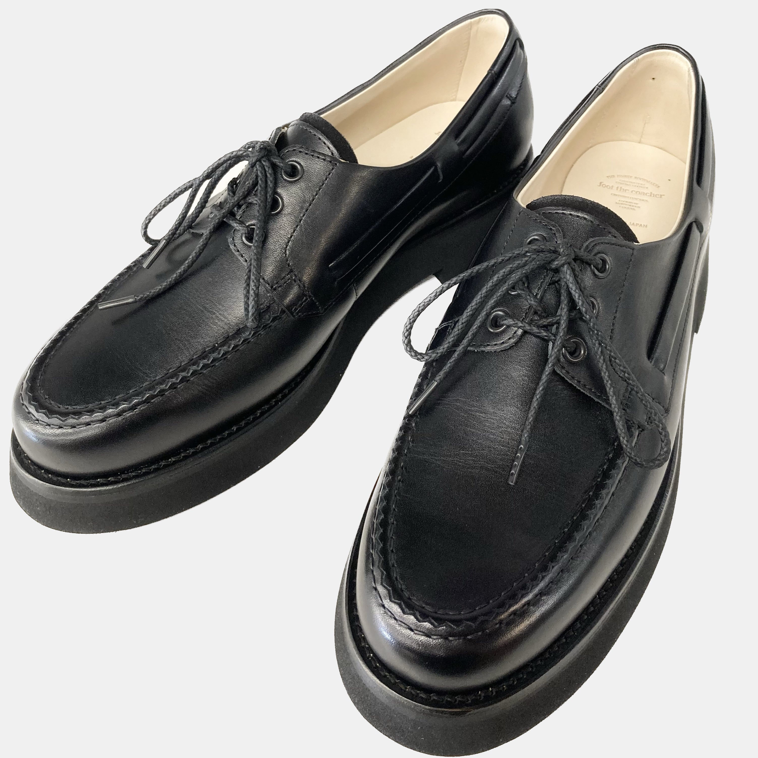 foot the coacher / フットザコーチャー】THE BOAT SHOES / Black – TOKIS