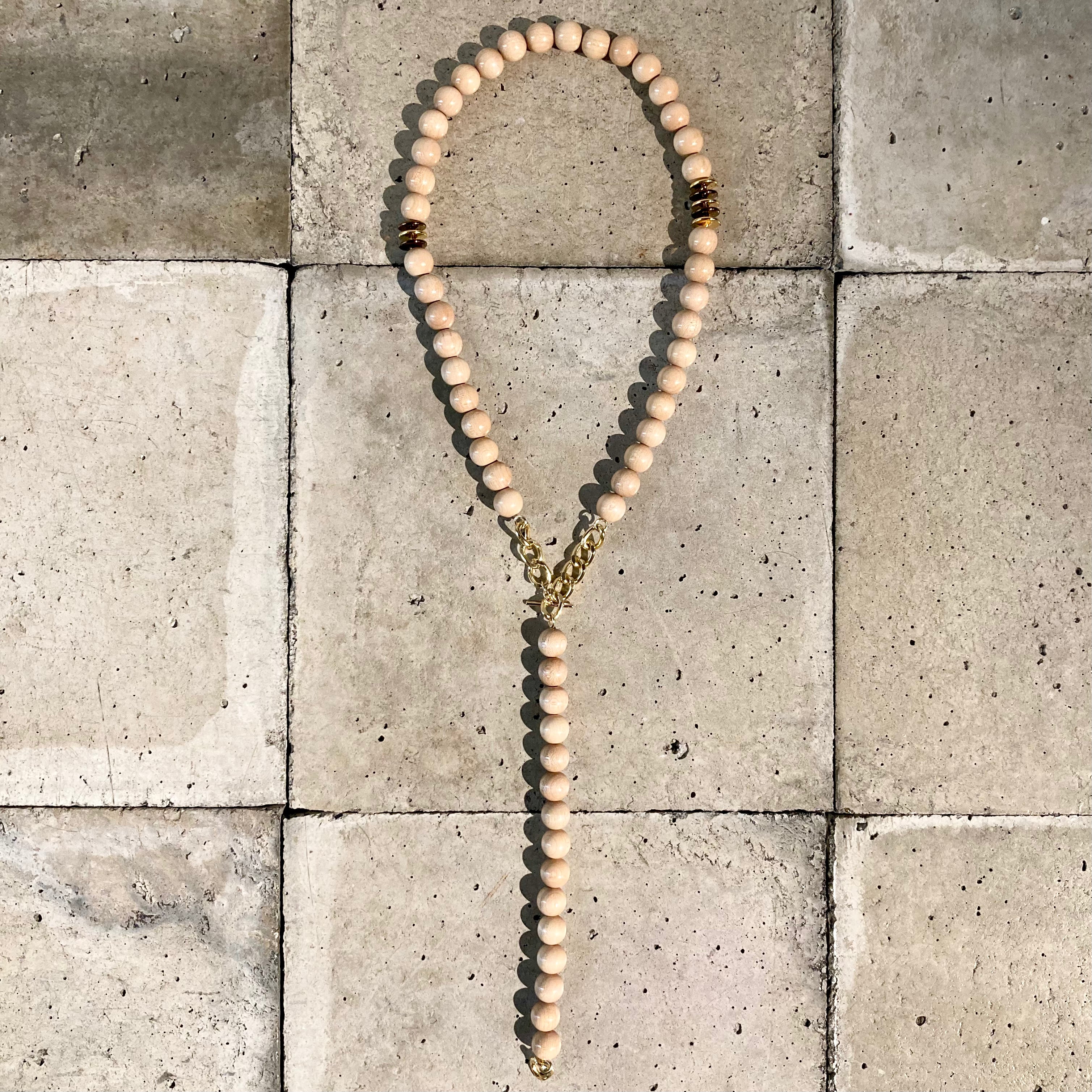 m's braque】WOODS & METALS NECKLACE / Natural & Metals – TOKIS