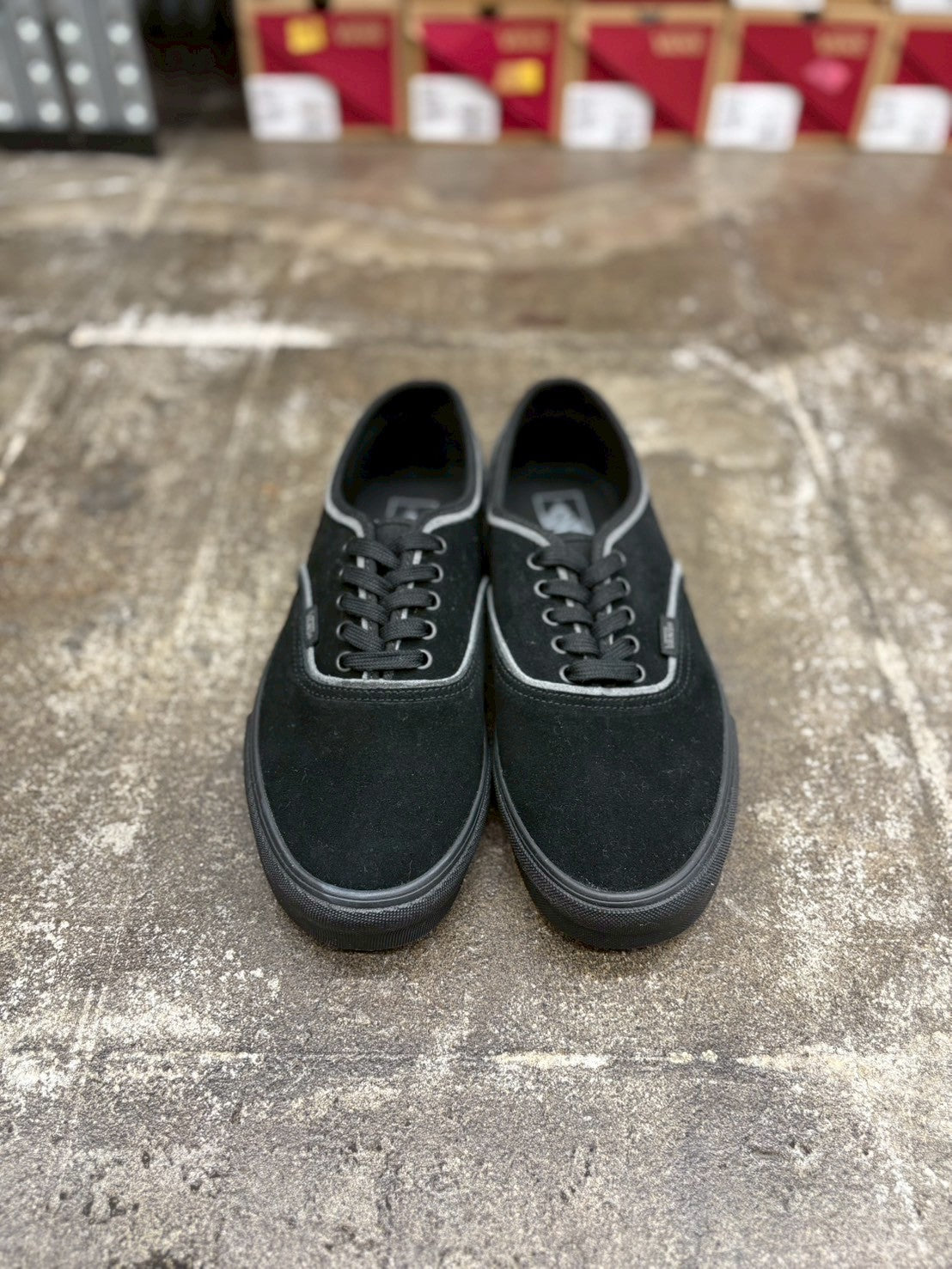 VANS】Authentic Sliver - Suede - / Black×Grey – TOKIS
