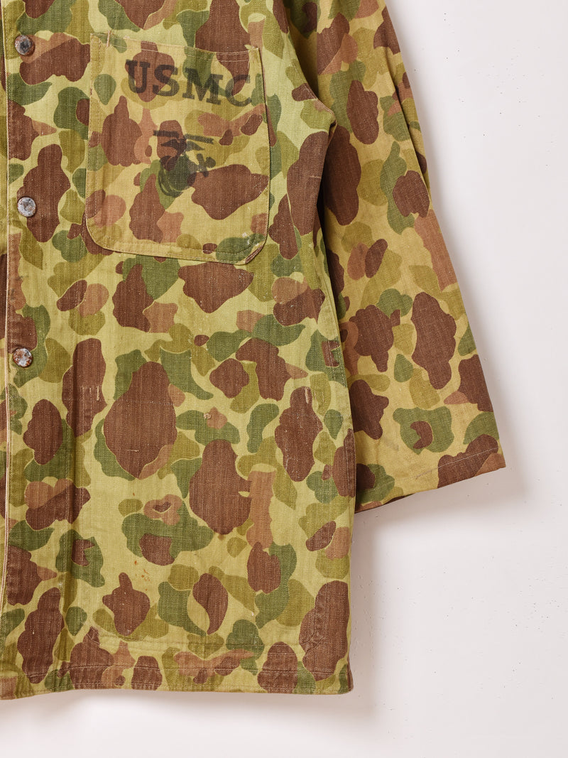 40's アメリカ軍 USMC P-42 ダックハンターカモ柄 リバーシブル