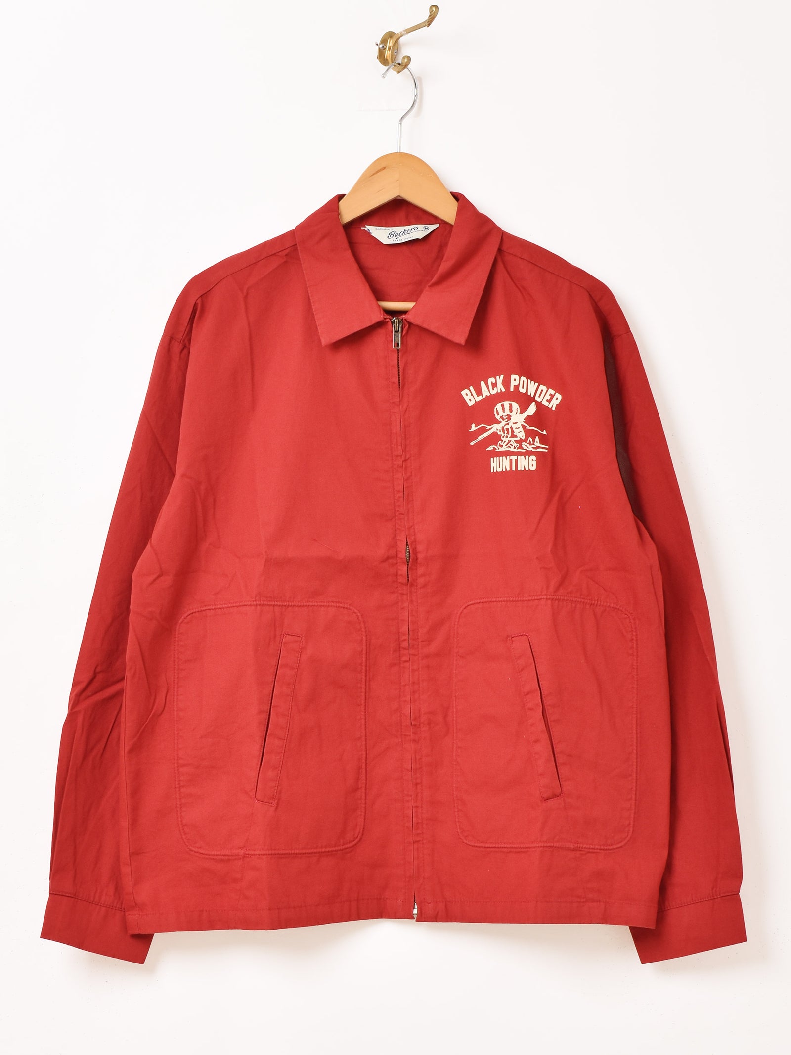 3色展開】Backers コットン ドリズラージャケット「BLACK POWDER