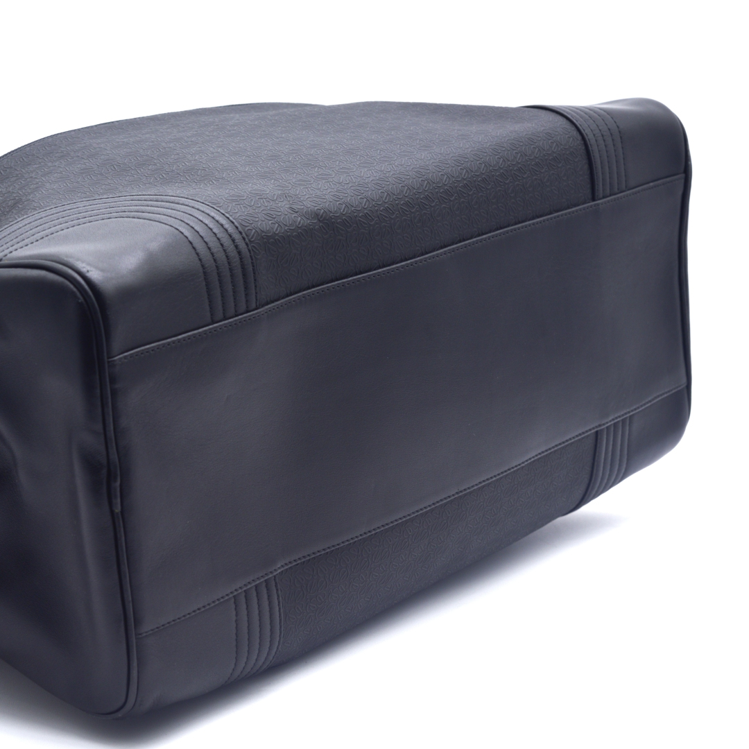 ロエベ LOEWE ボストンバッグ ブラック リピート アナグラム | 中古