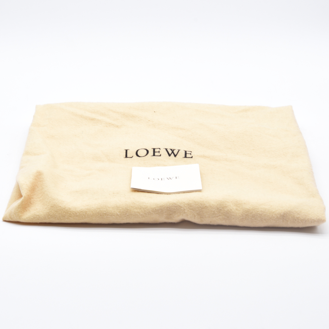 ロエベ LOEWE ボストンバッグ ブラック リピート アナグラム | 中古