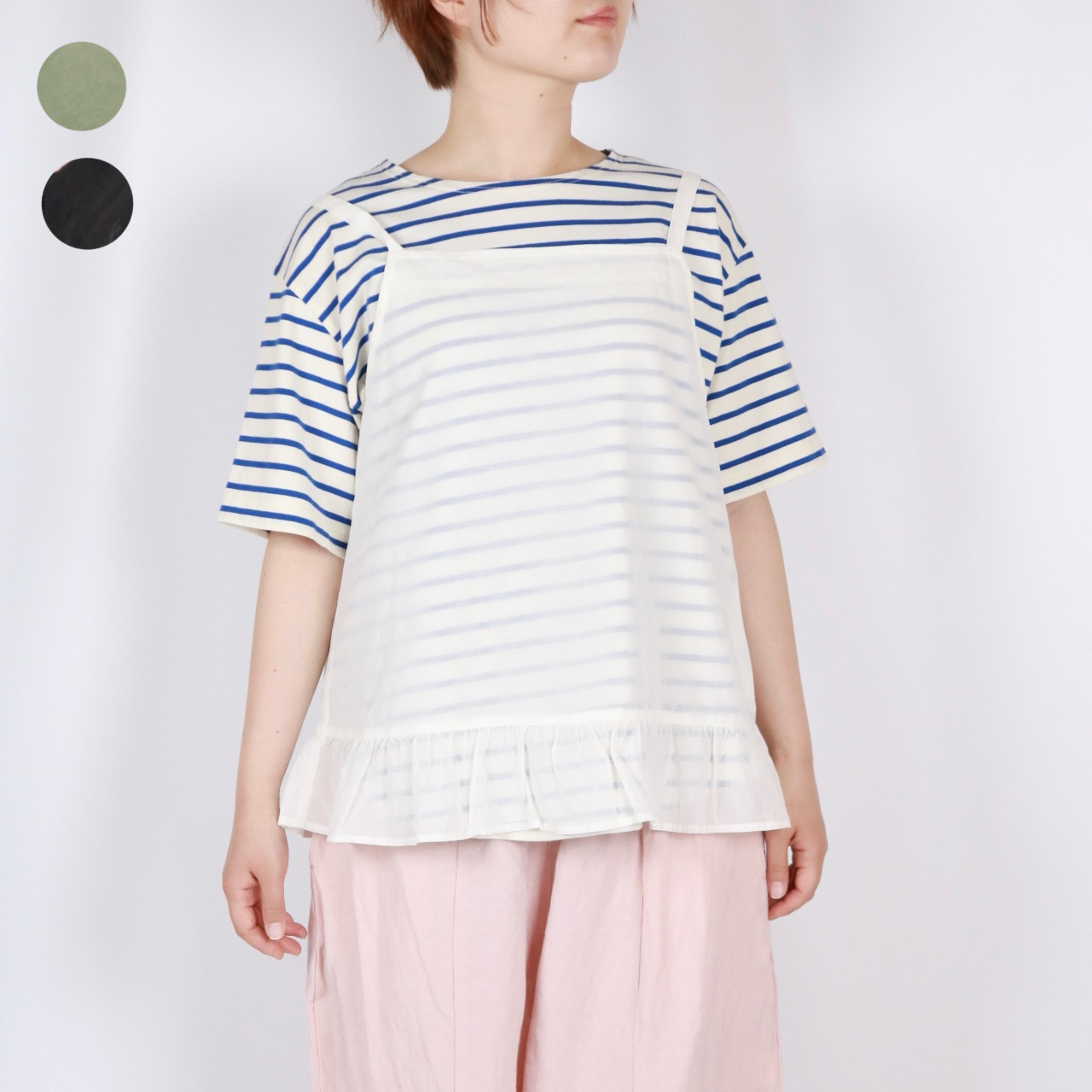 LABORATORY ストリングキャミソールベスト 3色 - toritoRu