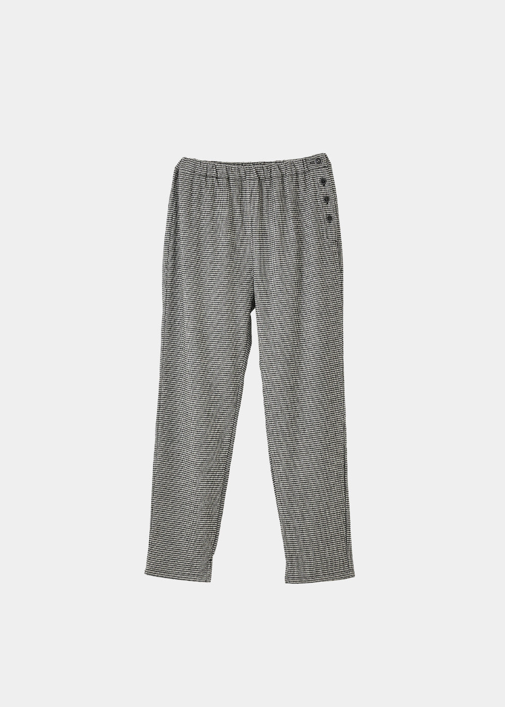 カシミヤ混ウールパンツ│to touch