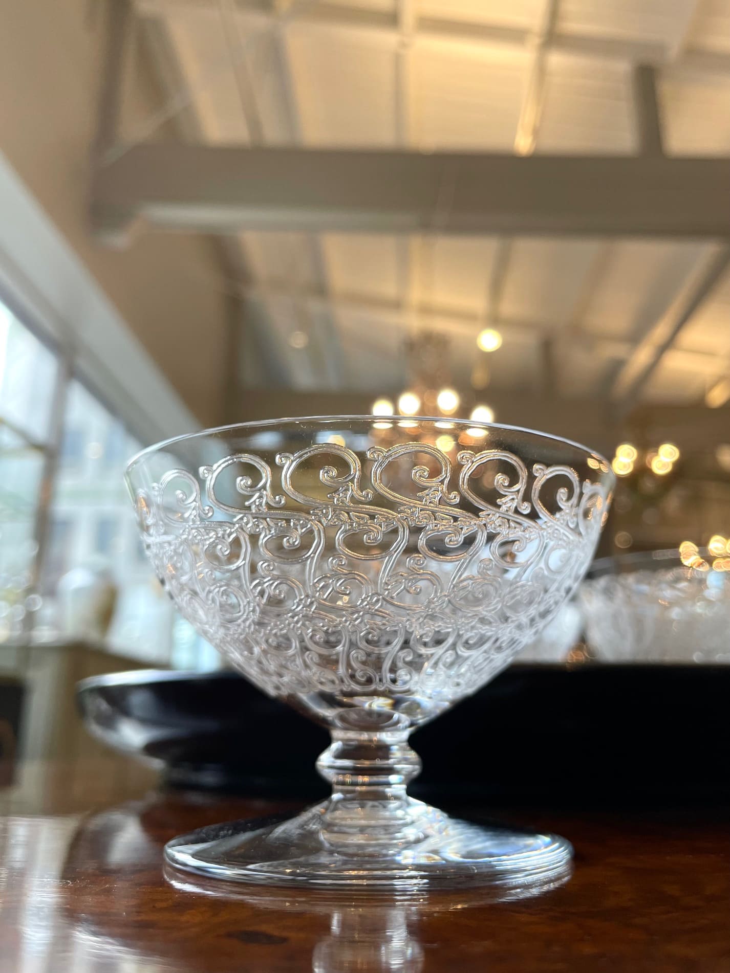 オールドバカラ シャトーブリアン シャンパンクープ t597 - 陶夢