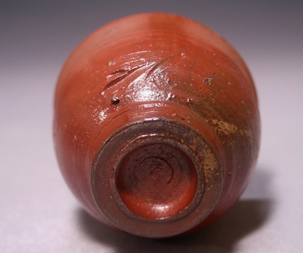 藤原 雄 作 「備前緋襷ぐい呑」 ～備前焼専門卸小売店 川口陶楽苑～