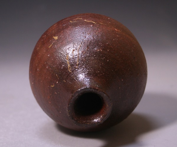 藤原 建 作 「備前小徳利」 ～備前焼専門卸小売店 川口陶楽苑～