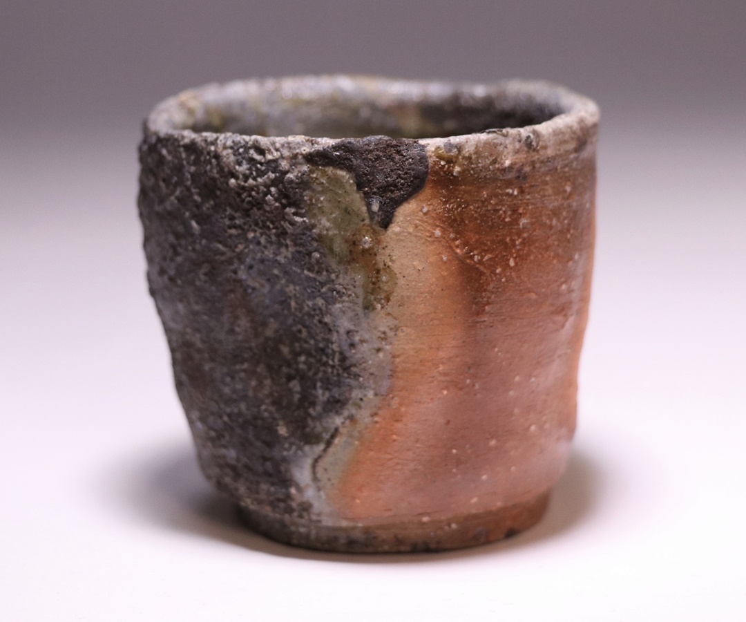 金重 愫 作 「備前酒呑」 ～備前焼専門卸小売店 川口陶楽苑～