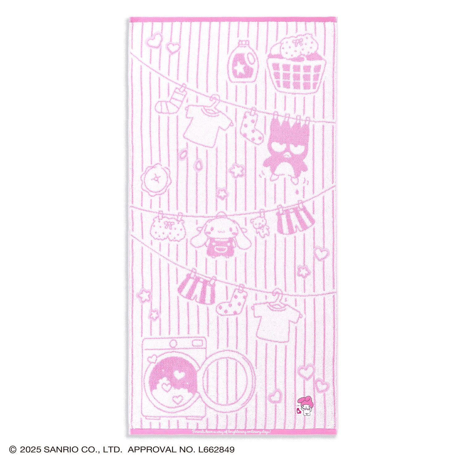 Sanrio characters』 お洗濯 バスタオル – タオル美術館公式オンライン