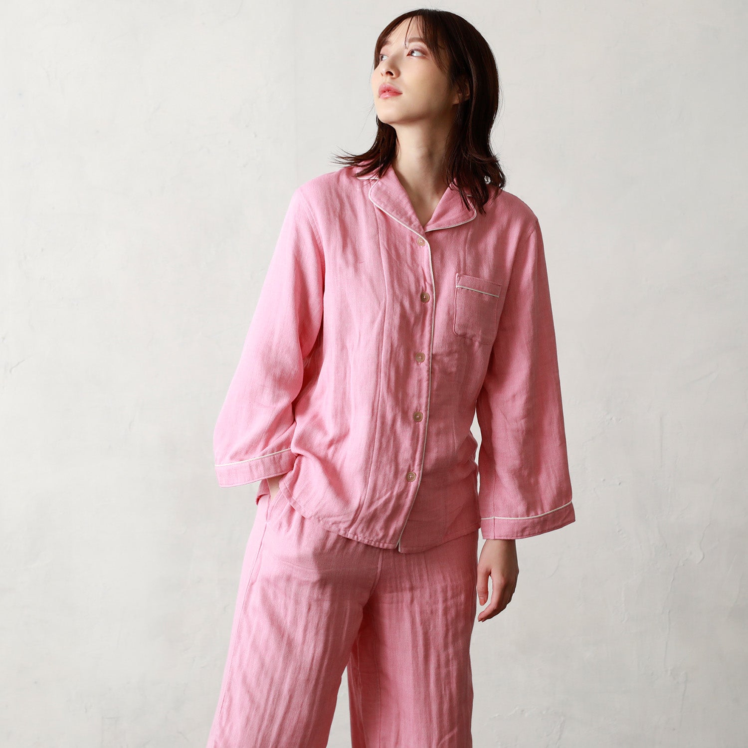 cocociLDK』レディースガーゼパジャマ(ライトガーゼ) – タオル美術館