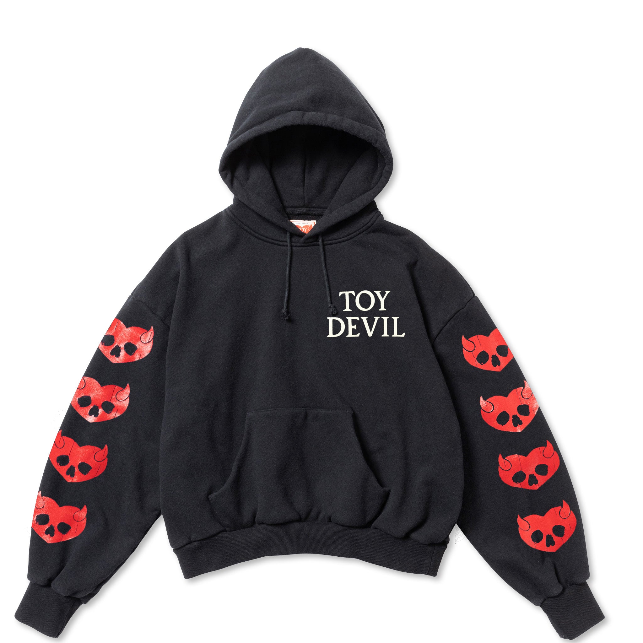HOODIE SWEAT-DEVIL SKULL