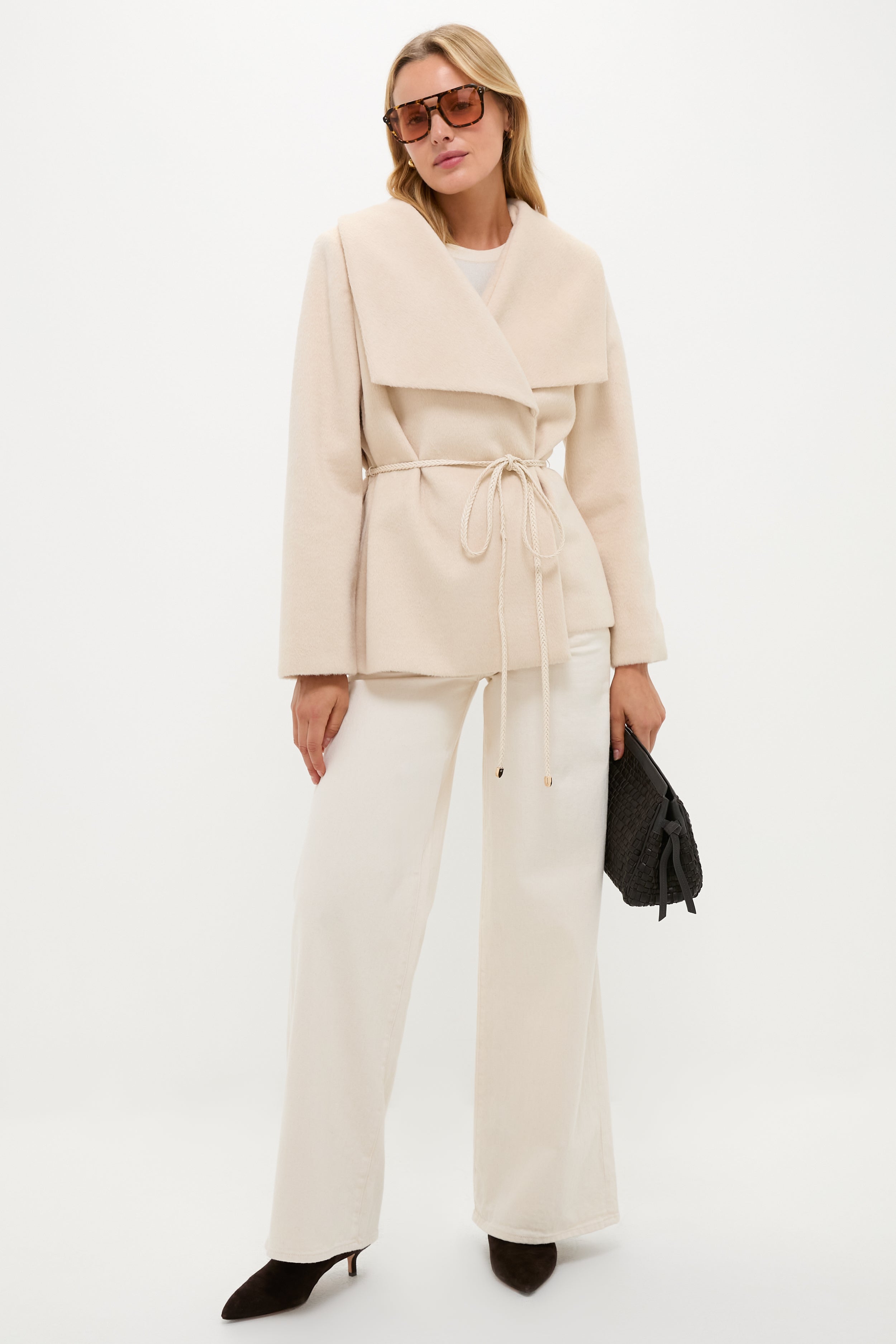 Cream Providence Wrap Jacket | Hyacinth House