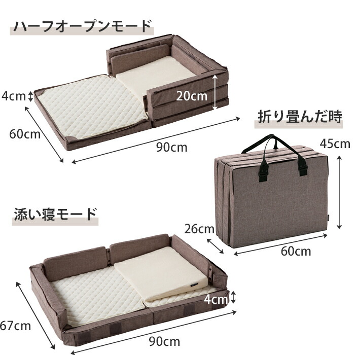 楽天市場】farska コンパクトベッド Free | ファルスカ ベビーベッド