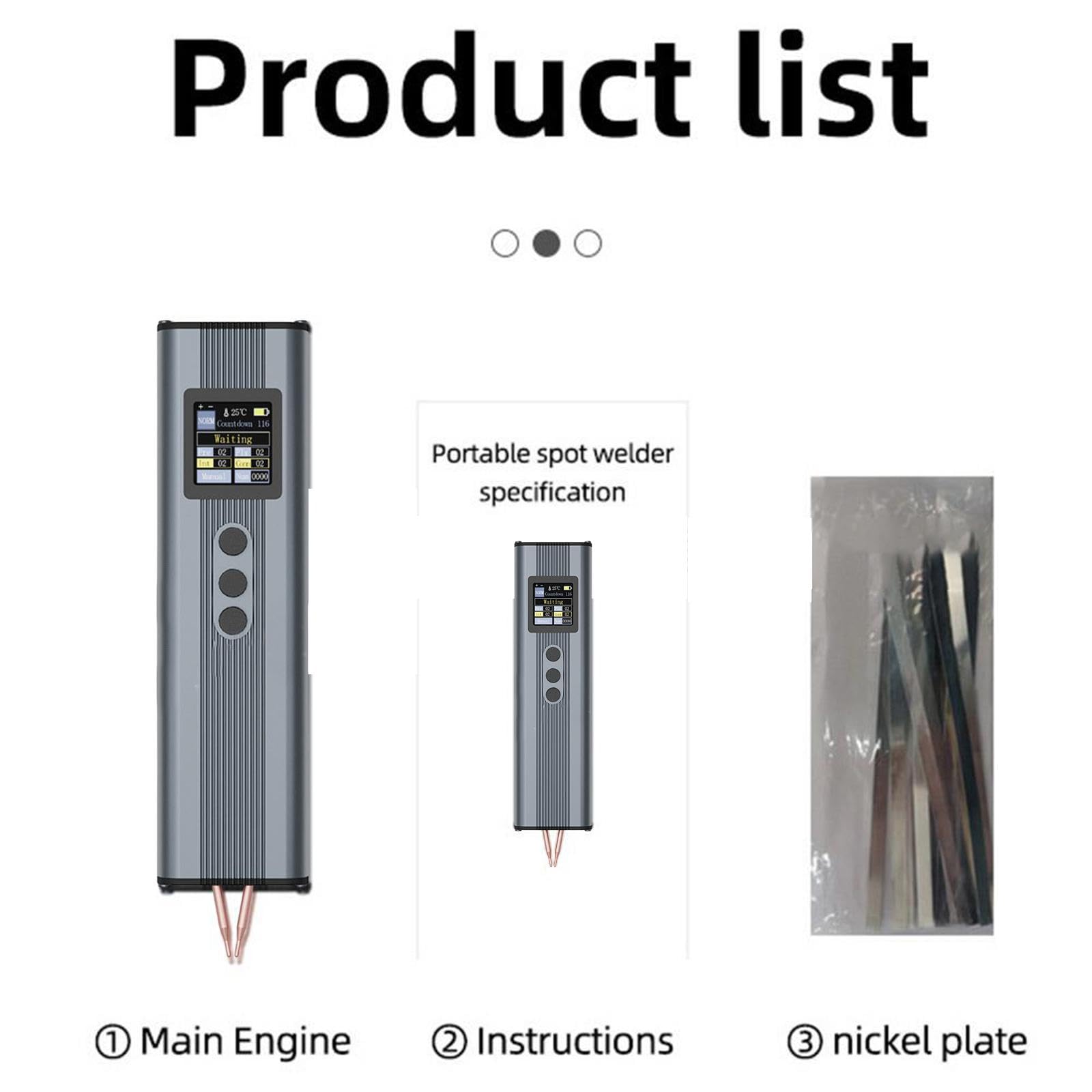 楽天市場】ハンドヘルド スポット溶接機 スポットウェルダー ミニ