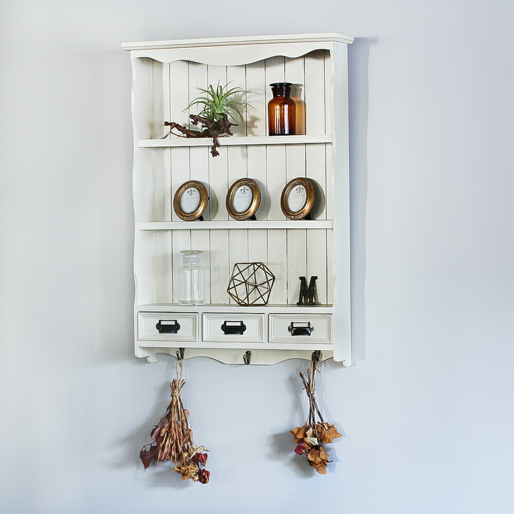 楽天市場】〔WRC01-JIG0102〕ウォールラック【ホワイト】ウォール