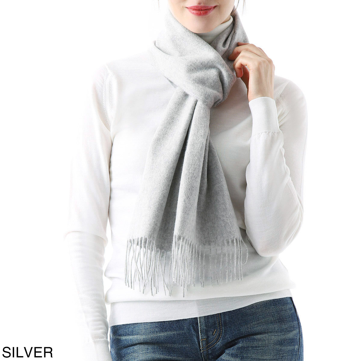 楽天市場】ジョンストンズ JOHNSTONS OF ELGIN カシミヤ100％ マフラー