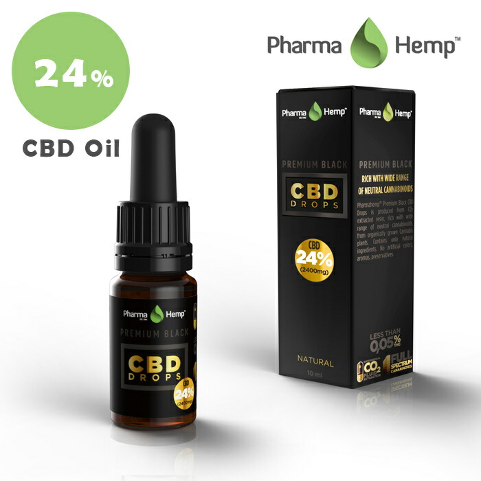 楽天市場】【期間限定9,900円引き】CBD オイル 24% （2400mg） 10ml