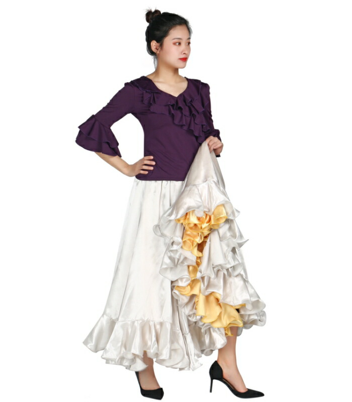 楽天市場】ペチコート パニエ ダンス衣装 スカート ロングスカート