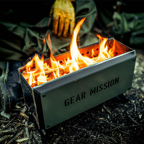 楽天市場】トヨトミ 二次燃焼 焚き火台 BF-GM1 (G) オリーブグリーン