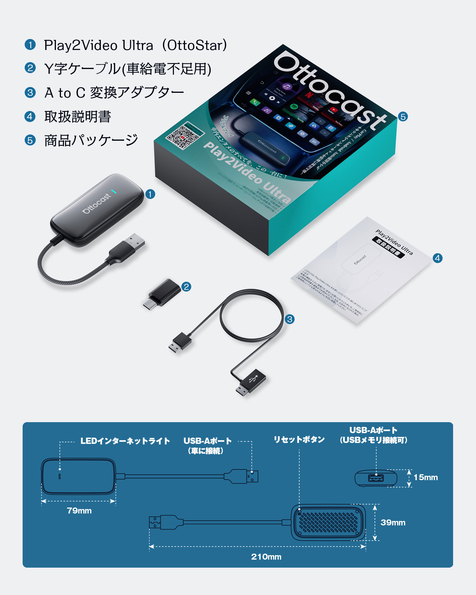 楽天市場】【予約販売 3月中旬】【正規代理店】オットキャスト