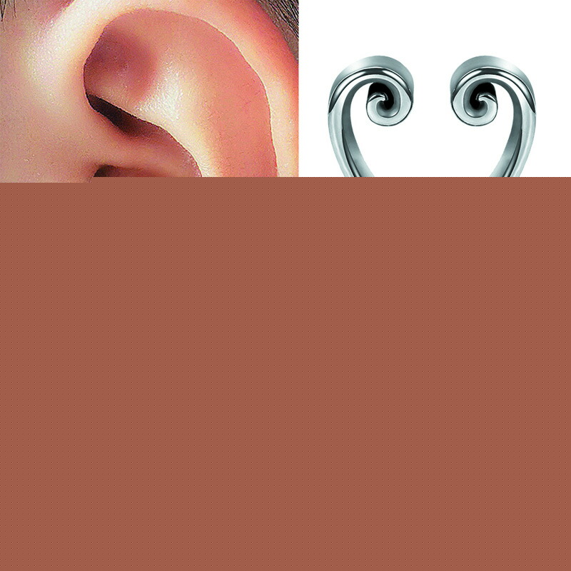 楽天市場】[0G 00G 12mm ボディーピアス] ステンレスハートダブル