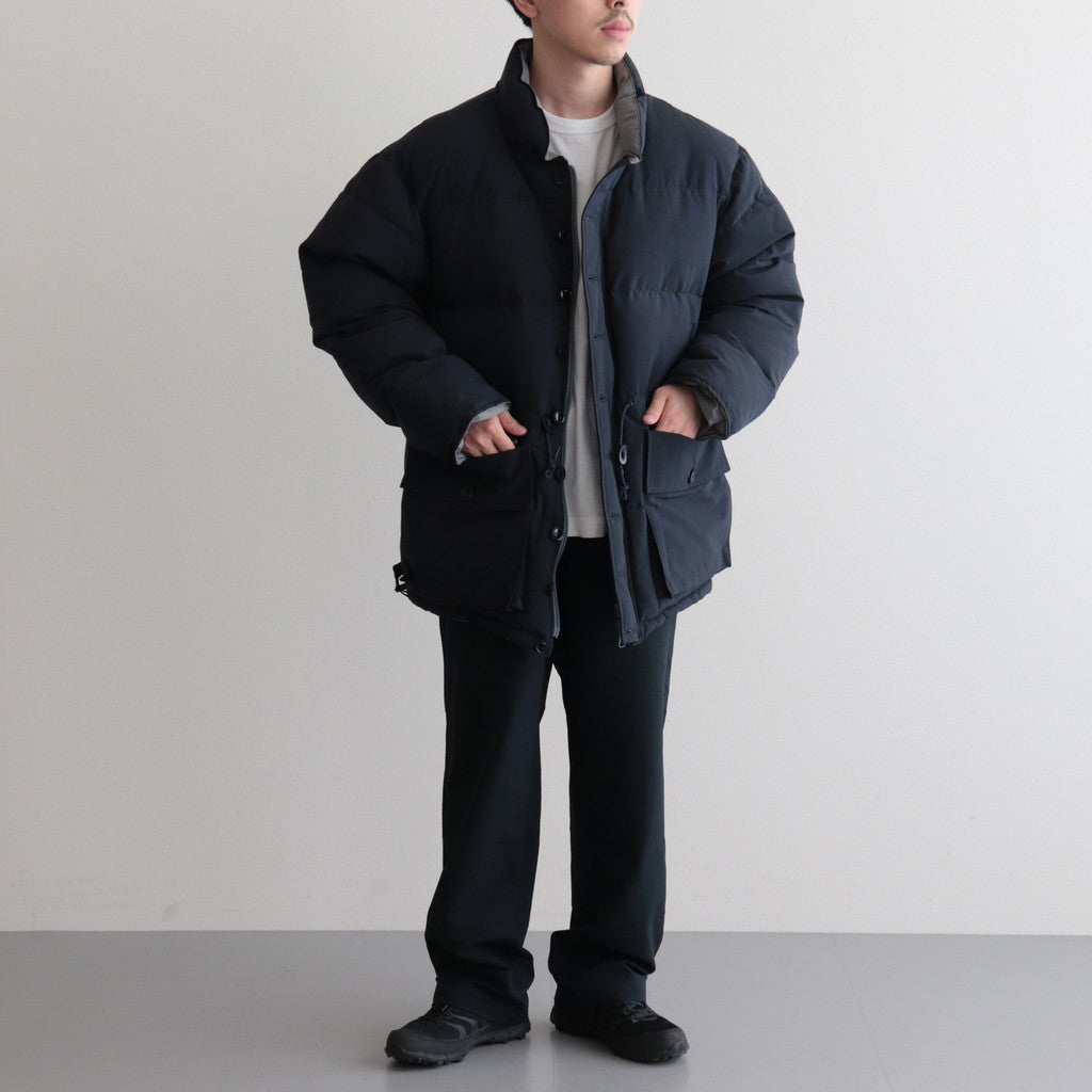 楽天市場】Caledoor｜Reversible Down Jacket #Navy × Grey [6023-2507