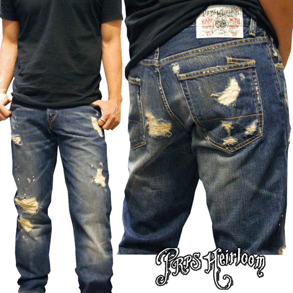 楽天市場】＼店内全品ポイント11倍／ PRPS HEIRLOOM メンズ ストレート