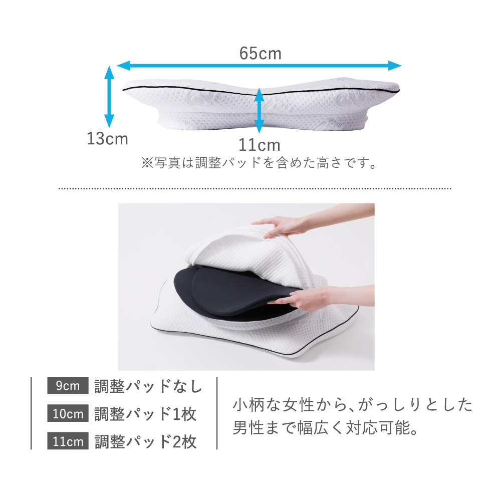 楽天市場】【20％OFF】 横寝枕 MUGON SU-ZI ( スージー ) 枕カバー付き