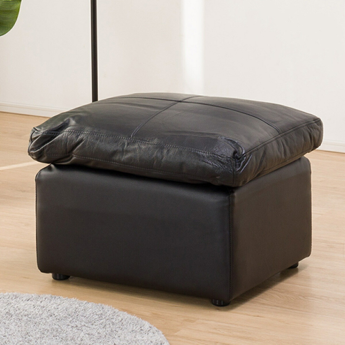 楽天市場】[幅60cm]スツール (Sステイツ) スツール オットマン 本革