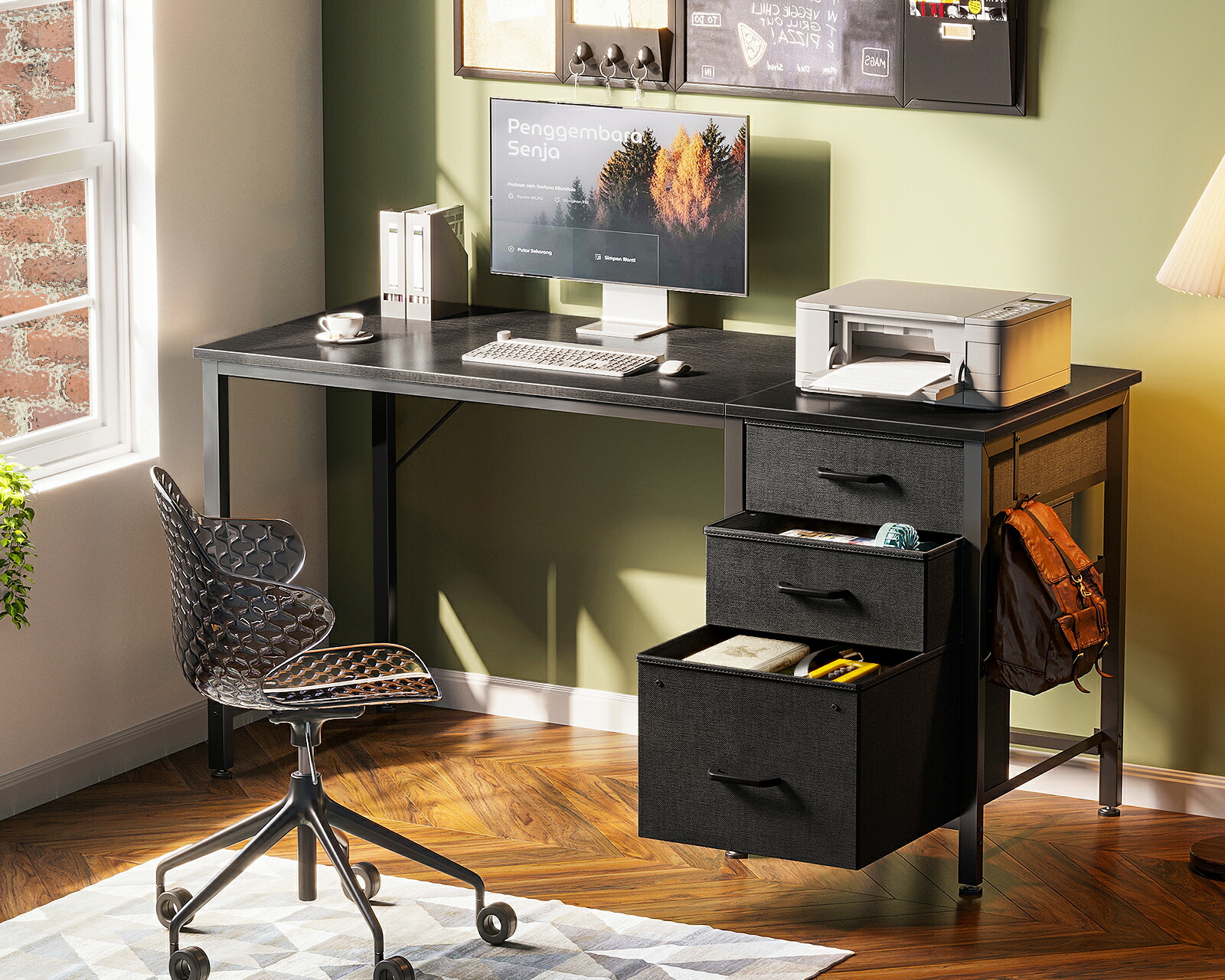 Asuki】 ※解体してお渡し※ 幅120cm パソコンデスク Asuki】 ※解体して