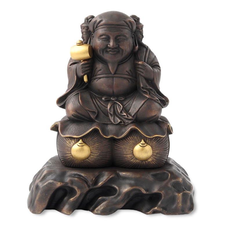 楽天市場】秘仏 豊臣秀吉の出世守り本尊 夢を叶える三面大黒天(原寸大