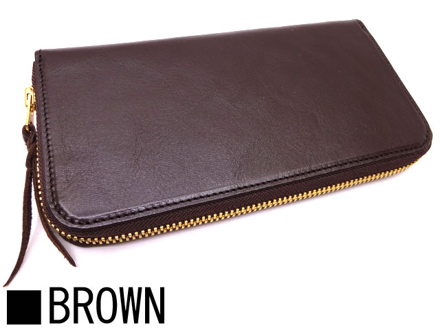 楽天市場】□Inception□ 日本製 ホースハイド ラウンド ジップ ロング