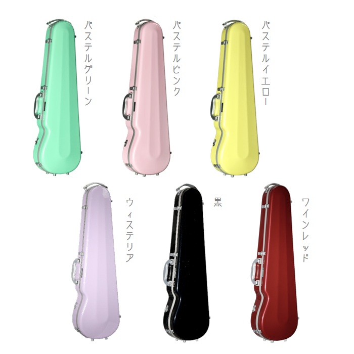 楽天市場】バイオリンケース(4/4サイズ用) □グレーフレーム