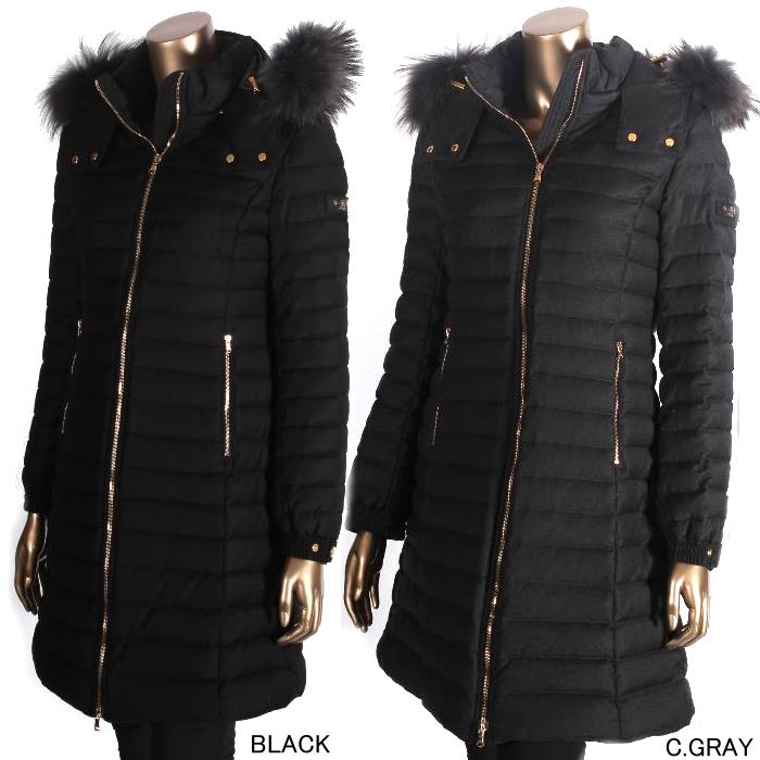 楽天市場】TATRAS タトラス Rライン ダウンコート ブラック CIMA チマ