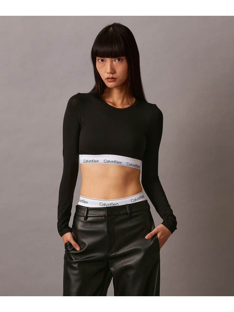 楽天市場】(W)【公式ショップ】 カルバンクライン Icon Cotton ロング