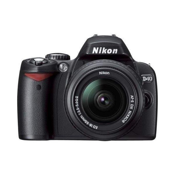 楽天市場】【中古】 ニコン Nikon D40 レンズキット ブラック D40BLK