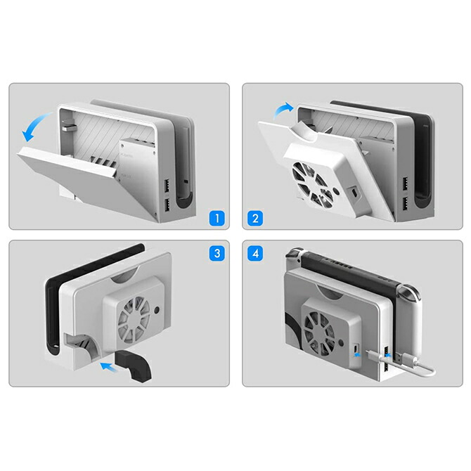 楽天市場】ニンテンドースイッチ 有機EL モデル ドック 本体 冷却