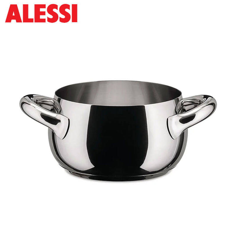 楽天市場】アレッシィ キャセロール 24cm ミラー仕上げ フタ別売り