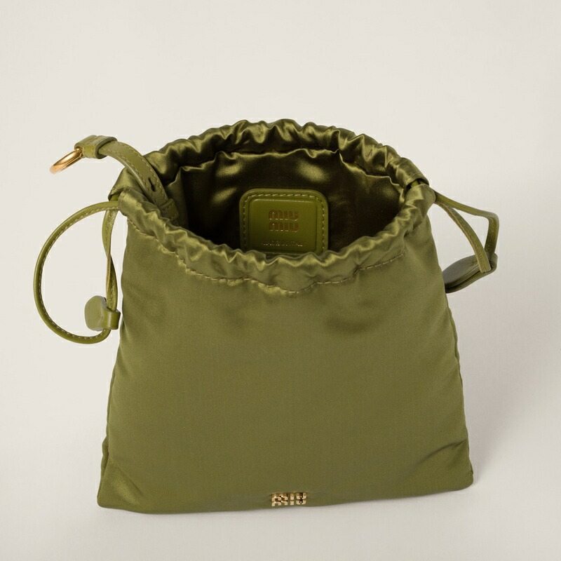 MIU MIU ダッチェス ポーチ オリーブグリーン 楽天市場】ミュウミュウ