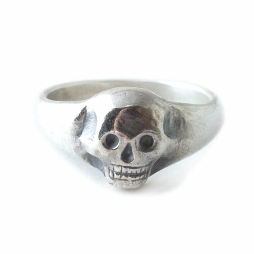 楽天市場】Vantique 50S VINTAGE SKULL RING M : C-G