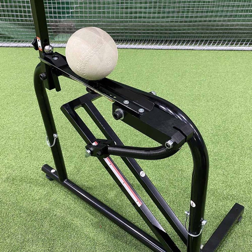 楽天市場】ソフトボール用 FKAM-500S手動式小型ピッチングマシン 2号球