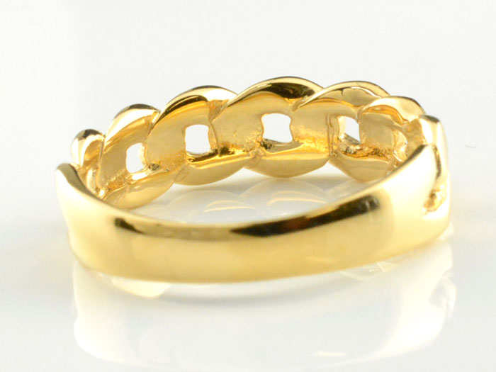 楽天市場】k18 リング 喜平リング キヘイ 18kリング シンプルリング