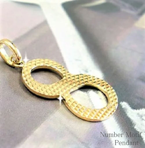 楽天市場】【スーパーセール 10%OFF】 k10 ペンダントトップ 8 数字 No