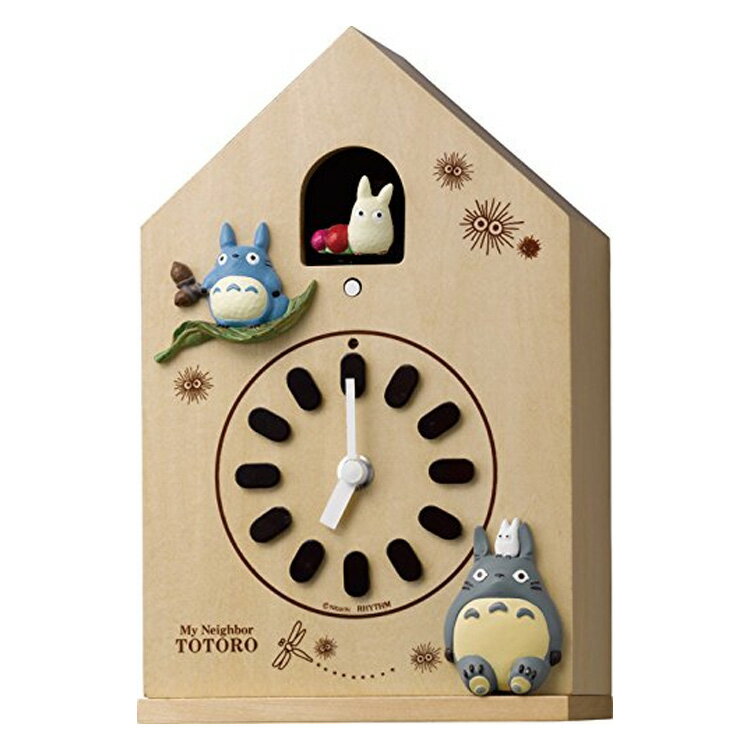 楽天市場】壁掛けフック特典有☆となりのトトロ 掛け時計 トトロM899