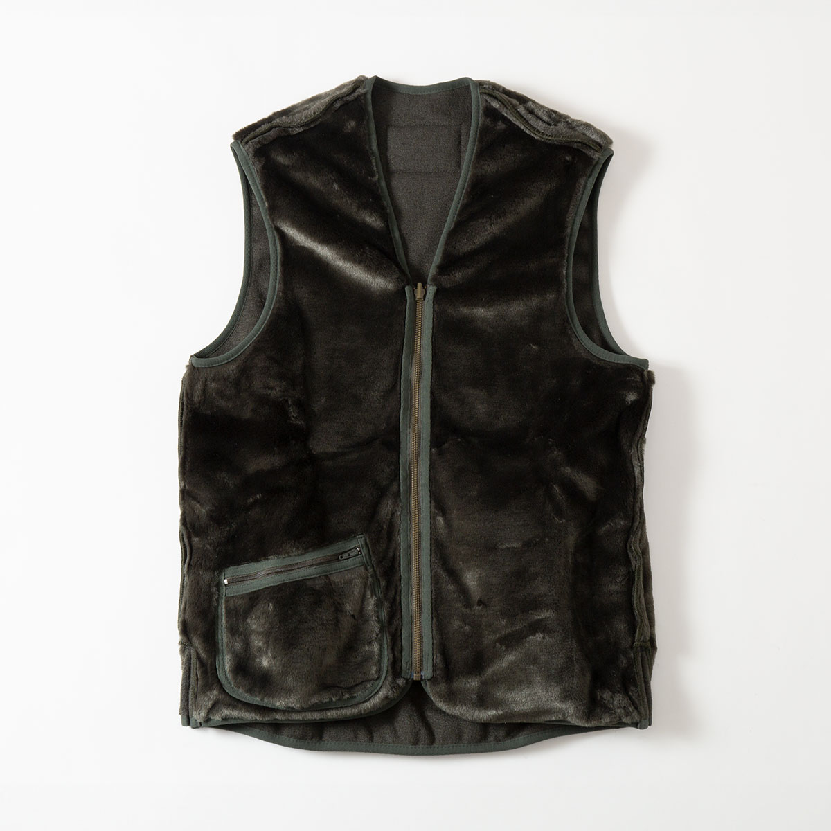 楽天市場】バブアー フロントジップ ファー ライナー ベスト