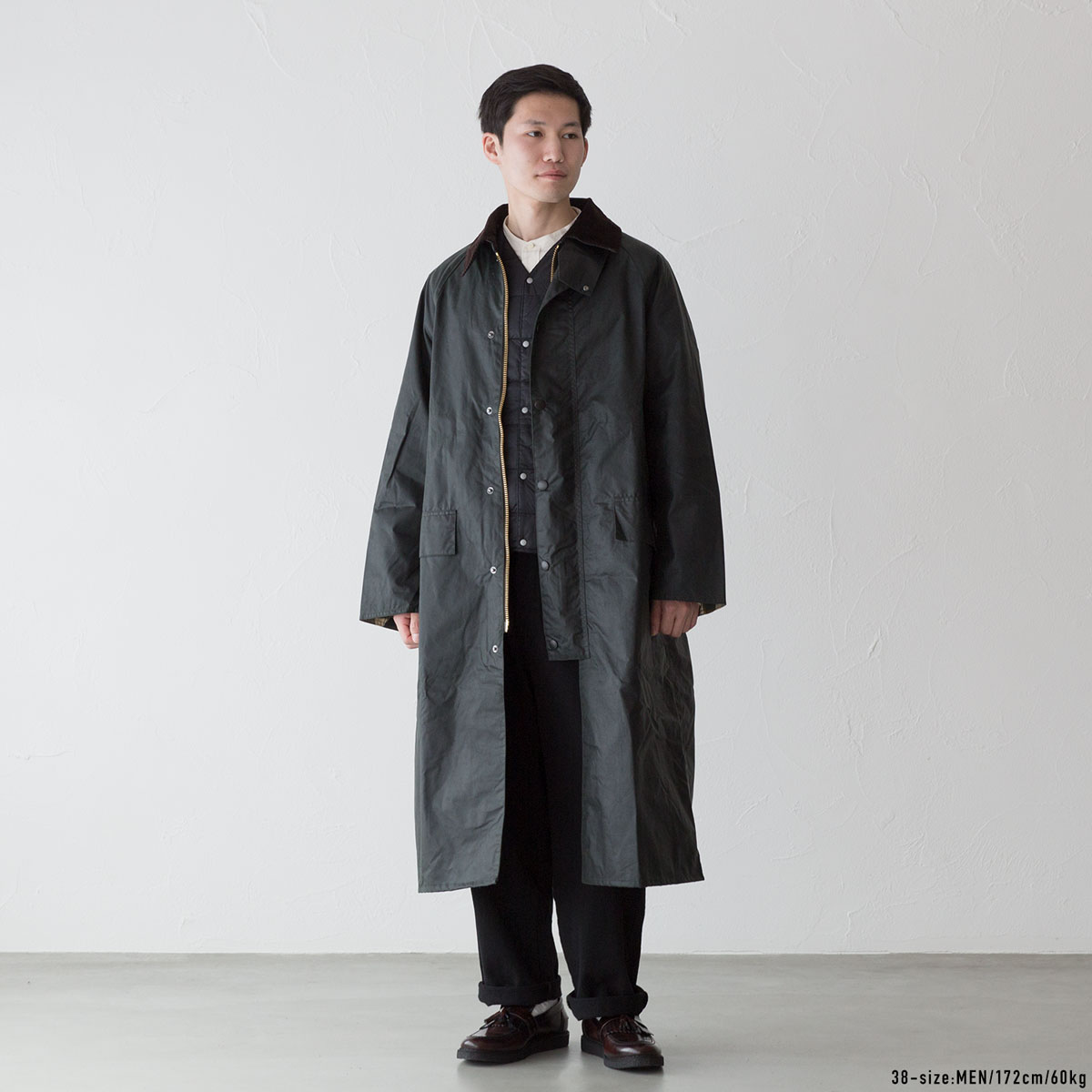 楽天市場】バブアー オーバーサイズ バーレー ワックス BARBOUR OS