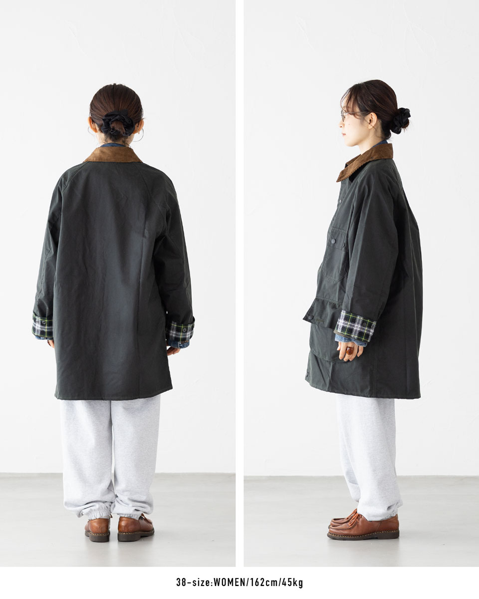 楽天市場】バブアー ソルウェイ ワックスジャケット オーバーサイズ