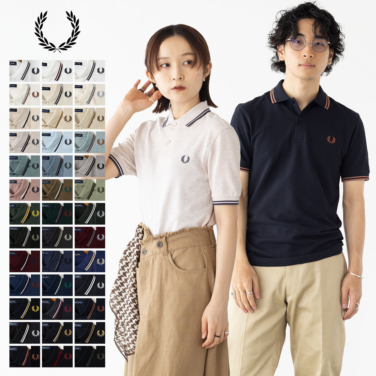 楽天市場】フレッドペリー ポロシャツ M3600 ティップラインポロ FRED